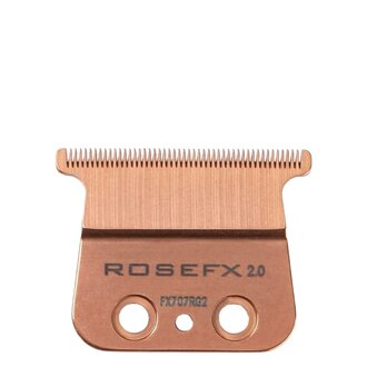 BaByliss PRO Replacement Blade for FX787 Trimmer, FX707RG2 Titanium 2mm Deep Tooth T-Blade - Rose Gold