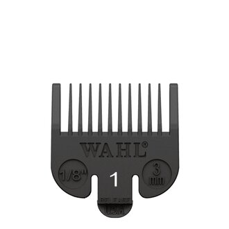 WAHL Professional #1 Nylon Cutting Guide - Black (6mm/1/4")