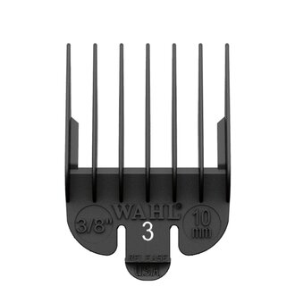 WAHL Professional Guide de coupe #3 en nylon - Noir (10mm/3/8") WAHL Professional Guide de coupe #3 en nylon - Noir (10mm/3/8")