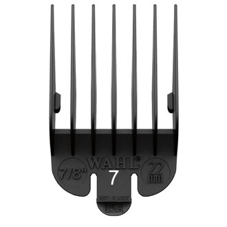 WAHL Professional Guide de coupe #7 en nylon - Noir (22mm/7/8") WAHL Professional Guide de coupe #7 en nylon - Noir (22mm/7/8")