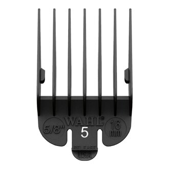 WAHL Professional Guide de coupe #5 en nylon - Noir (16mm/5/8") WAHL Professional Guide de coupe #5 en nylon - Noir (16mm/5/8")