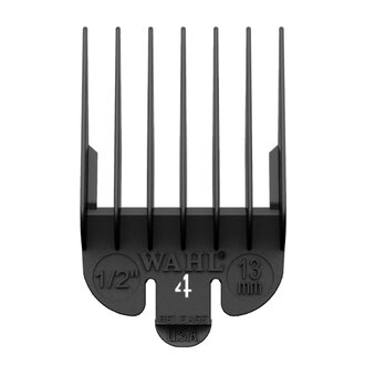 WAHL Professional Guide de coupe #4 en nylon - Noir (13mm/1/2")