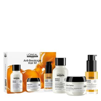 L'Oréal Professionnel Trio découverte "Metal Detox" (100ml/3.4oz, 75ml/2.5oz, 30ml/1.01oz) L'Oréal Professionnel Trio découverte "Metal Detox" (100ml/3.4oz, 75ml/2.5oz, 30ml/1.01oz)