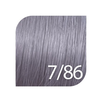 Wella Color Touch 7/86 - Medium Blonde Pearl Violet / Color Touch Rich Naturals Demi-Permanent Hair Color (57g/2.0oz)