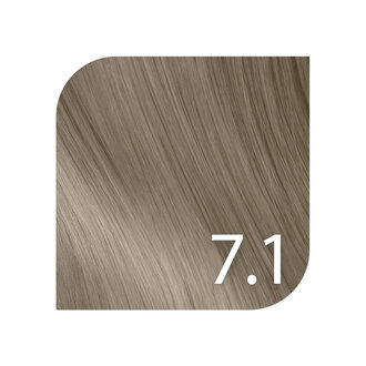 Revlonissimo Color Excel 7.1 - Medium Ash Blonde / Color Excel by Revlonissimo Ammonia Free Tone on Tone Color (70ml/2.3oz)