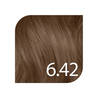 Revlonissimo Color Excel 6.42 - Dark Chestnut Iridescent Blonde / Color Excel by Revlonissimo Ammonia Free Tone on Tone Color (70ml/2.3oz)