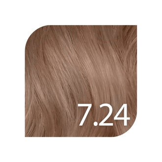 Revlonissimo Color Excel 7.24 - Medium Iridescent Chestnut Blonde / Color Excel by Revlonissimo Ammonia Free Tone on Tone Color (70ml/2.3oz)