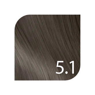 Revlonissimo Color Excel 5.1 - Light Ash Brown / Color Excel by Revlonissimo Ammonia Free Tone on Tone Color (70ml/2.3oz)