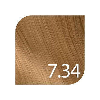 Revlonissimo Color Excel 7.34 - Medium Golden Copper Blonde / Color Excel by Revlonissimo Ammonia Free Tone on Tone Color (70ml/2.3oz)