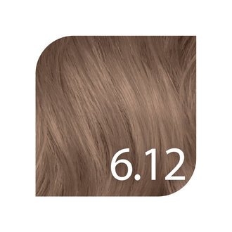 Revlonissimo Color Excel 6.12 - Dark Ash Iridescent Blonde / Color Excel by Revlonissimo Ammonia Free Tone on Tone Color (70ml/2.3oz)