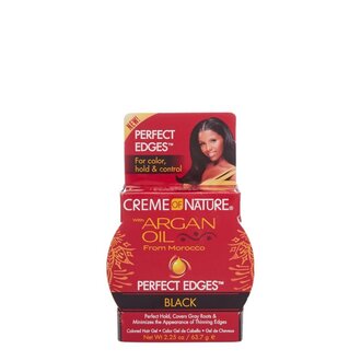 Creme Of Nature Gel capillaire noir "Perfect Edge" (63.7g/2.25oz) Creme Of Nature Gel capillaire noir "Perfect Edge" (63.7g/2.25oz)