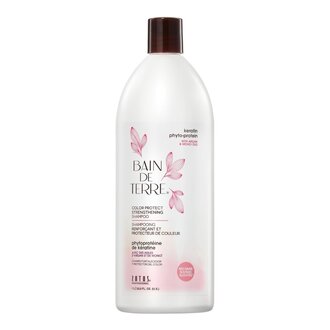 Bain de terre Shampoing renforçant "Keratin Phyto-Protein" (1000ml/33.8oz) Bain de terre Shampoing renforçant "Keratin Phyto-Protein" (1000ml/33.8oz)