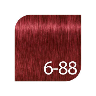 Schwarzkopf Igora Zero AMM Professional 6-88 - Dark Blonde Red Extra / Igora Zero AMM No Ammonia Permanente Color (60ml/2.0oz)