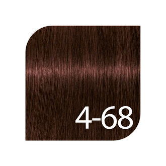 Schwarzkopf Igora Zero AMM Professional 4-68 - Medium Brown Chocolate Red / Igora Zero AMM No Ammonia Permanente Color (60ml/2.0oz)