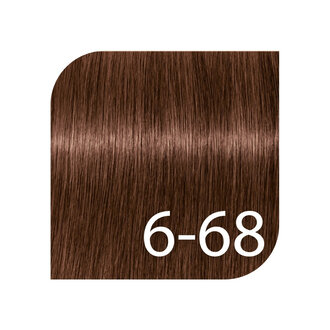 Schwarzkopf Igora Zero AMM Professional 6-68 - Dark Blonde Chocolate Red / Igora Zero AMM No Ammonia Permanente Color (60ml/2.0oz)