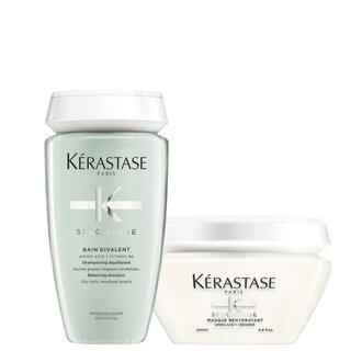 Kérastase Paris Duo cuir chevelu gras Spécifique (250ml/8.5oz, 200ml/6.8oz) Kérastase Paris Duo cuir chevelu gras Spécifique (250ml/8.5oz, 200ml/6.8oz)