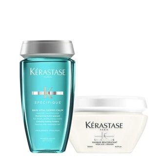 Kérastase Paris Duo cuir chevelu sensible Spécifique (250ml/8.5oz, 200ml/6.8oz) Kérastase Paris Duo cuir chevelu sensible Spécifique (250ml/8.5oz, 200ml/6.8oz)