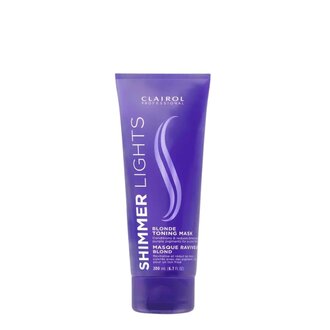 Clairol Professional Masque violet raviveur de blond "Shimmer Lights" (200ml/6.7oz) Clairol Professional Masque violet raviveur de blond "Shimmer Lights" (200ml/6.7oz)