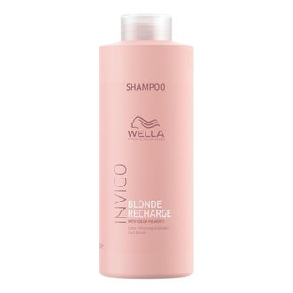 Wella Professionals Shampoing violet ravive couleur "Blonde Recharge" Wella Professionals Shampoing violet ravive couleur "Blonde Recharge"