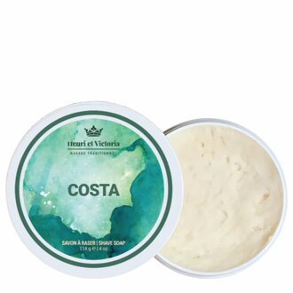 Henri et Victoria Costa Shaving Soap (114g/4.0oz)