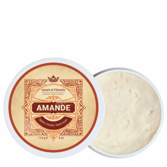 Henri et Victoria "Amande" Shaving Soap (114g/4.0oz)