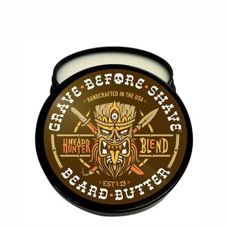 Grave Before Shave Beurre à barbe "Head Hunter Blend" (118ml/4.0oz) Grave Before Shave Beurre à barbe "Head Hunter Blend" (118ml/4.0oz)