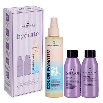 Pureology Trio hydratant multi-bienfaits "Hydrate" (200ml/6.7oz, 2x50ml/1.7oz) Pureology Trio hydratant multi-bienfaits "Hydrate" (200ml/6.7oz, 2x50ml/1.7oz)