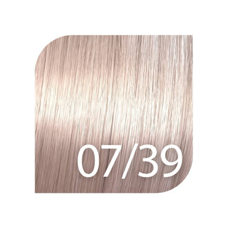 Wella Shinefinity 07/39 - Medium Blonde Gold Cendre / Wella Shinefinity Zero Lift Glaze Demi Permanent Gel-Cream Color (60ml/2.0oz)