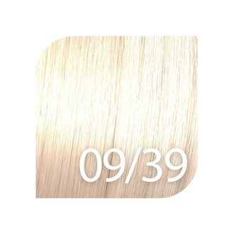 Wella Shinefinity 09/39 - Very Light Blonde Gold Cendre / Wella Shinefinity Zero Lift Glaze Demi Permanent Gel-Cream Color (60ml/2.0oz)