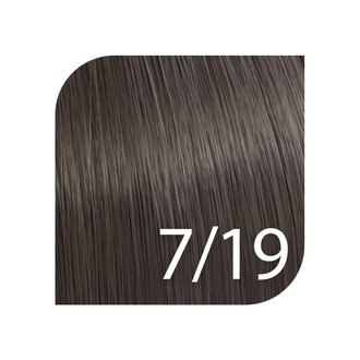Wella Color Touch 7/19 - Medium Blonde Ash Cendre / Color Touch Rich Naturals Demi-Permanent Hair Color (57g/2.oz)