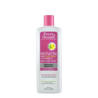 Every Strand Keratin with Aloe Vera + Vitamine E Repairing Shampoo (399ml/13.5oz)