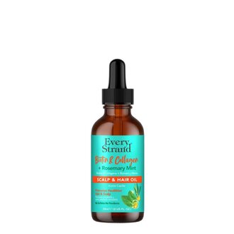 Every Strand Huile pour cuir chevelu et cheveux "Biotin & Collagen + Rosemary Mint" (59ml/2.0oz) Every Strand Huile pour cuir chevelu et cheveux "Biotin & Collagen + Rosemary Mint" (59ml/2.0oz)