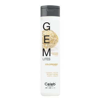 Celeb Luxury Shampoing pigmenté Gem Lites (244ml/8.25oz) - Pierre de soleil Celeb Luxury Shampoing pigmenté Gem Lites (244ml/8.25oz) - Pierre de soleil