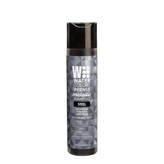Tressa Water Colors Intense Metallic Shampoo (250ml/8.5oz) Steel
