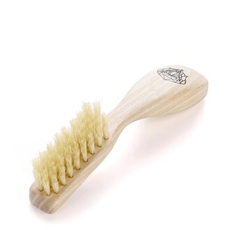 KENT. Brosse à barbe en bois pour droitier (165mm/6.5") - BRD2