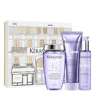 Kérastase Paris Trio illuminateur "Blond Absolu" (2x 250ml/8.5oz et 150ml/5.07oz) Kérastase Paris Trio illuminateur "Blond Absolu" (2x 250ml/8.5oz et 150ml/5.07oz)