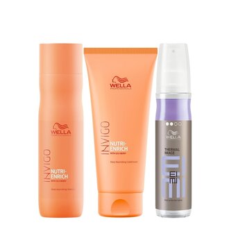 Wella Professionals Trio nourrissant "Invigo Nutri-Enrich" (300ml/10.1oz, 250ml/8.5oz, 150ml/5.1oz) Wella Professionals Trio nourrissant "Invigo Nutri-Enrich" (300ml/10.1oz, 250ml/8.5oz, 150ml/5.1oz)