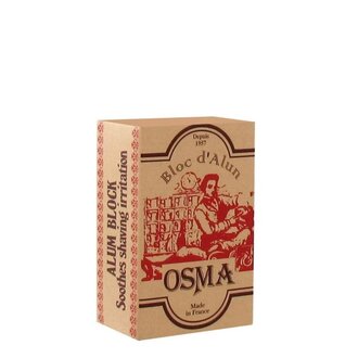 Osma Bloc d'alun calme le feu du rasoir (75g/2.65oz) Osma Bloc d'alun calme le feu du rasoir (75g/2.65oz)