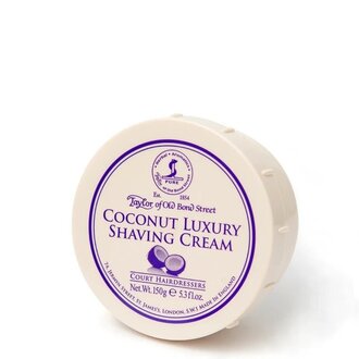 Taylor of Old Bond Street Crème à raser en bol - Noix de coco (150g/5.3oz) Taylor of Old Bond Street Crème à raser en bol - Noix de coco (150g/5.3oz)