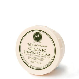 Taylor of Old Bond Street Crème à raser en bol - Biologique (150g/5.3oz) Taylor of Old Bond Street Crème à raser en bol - Biologique (150g/5.3oz)