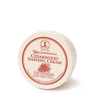 Taylor of Old Bond Street Crème à raser en bol - Bois de cèdre (150g/5.3oz) Taylor of Old Bond Street Crème à raser en bol - Bois de cèdre (150g/5.3oz)