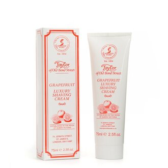 Taylor of Old Bond Street Shaving Cream Tube - Grapefruit (75ml/2.5oz)