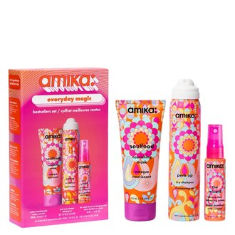 amika: Trio best-sellers "Everyday Magic" (100ml/3.3oz, 64ml/1.8oz, 30ml/1.0oz) amika: Trio best-sellers "Everyday Magic" (100ml/3.3oz, 64ml/1.8oz, 30ml/1.0oz)