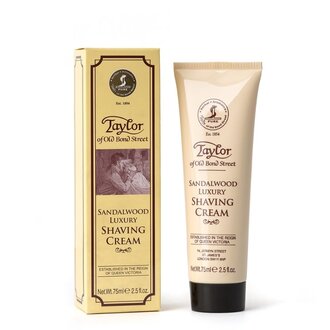 Taylor of Old Bond Street Crème à raser en tube - Bois de santal (75ml/2.5oz) Taylor of Old Bond Street Crème à raser en tube - Bois de santal (75ml/2.5oz)