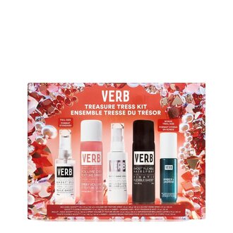 Verb Ensemble trésor "Treasure Tress Kit" (2x60ml/2oz, 58ml/1.6oz, 55ml/1.7oz, 30ml/1oz)