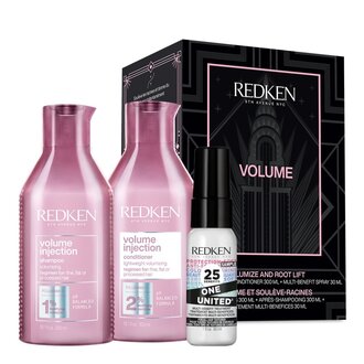 Redken 5Th Avenue NYC Duo soin volumisant "Volume Injection" (2x300ml/10.14oz) Redken 5Th Avenue NYC Duo soin volumisant "Volume Injection" (2x300ml/10.14oz)