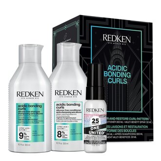Redken 5Th Avenue NYC Duo soin réparateur pour boucles "Acidic Bonding Curls" (2x300ml/10.1oz) Redken 5Th Avenue NYC Duo soin réparateur pour boucles "Acidic Bonding Curls" (2x300ml/10.1oz)
