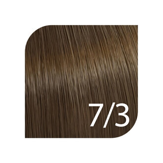 Wella Illumina Color 7/3 - Medium Gold Blonde / Illumina Color Permanent Hair Color (57ml/2.0oz)