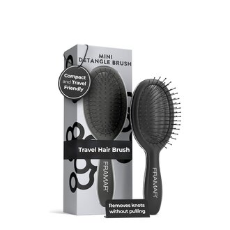 Framar Mini Detangle Brush - Black