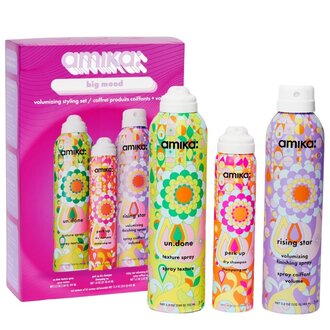 amika: Trio produits coiffants & volume "Big Mood" (192ml/5.3oz, 185ml/5.3oz, 64ml/1.8oz) amika: Trio produits coiffants & volume "Big Mood" (192ml/5.3oz, 185ml/5.3oz, 64ml/1.8oz)